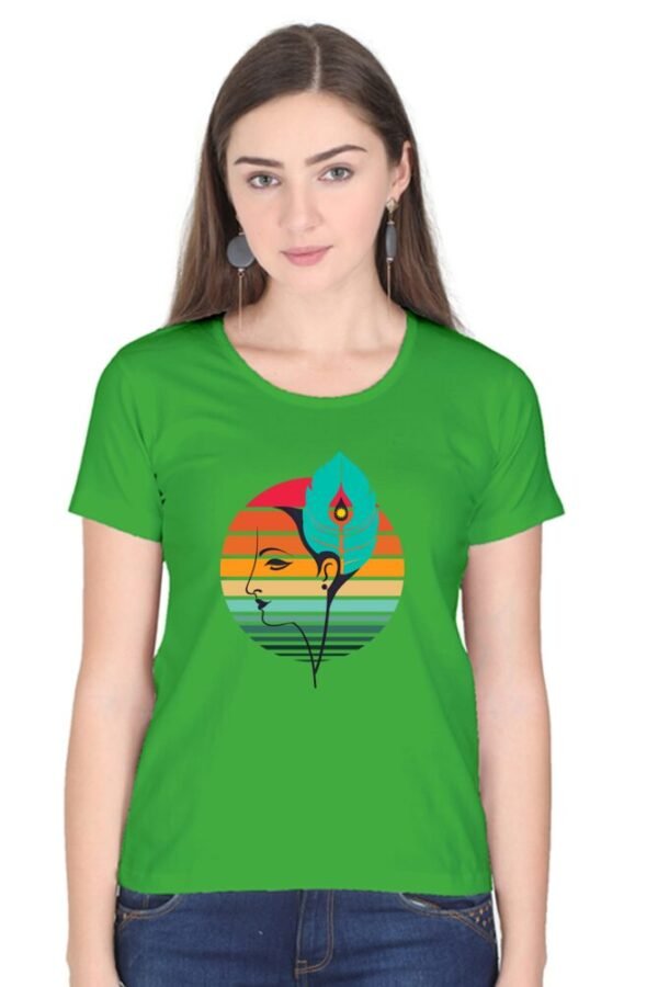 Calmness Women Half Sleeve T-shirt - Image 8