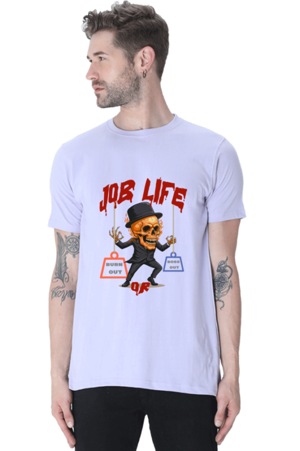 Job Life Men Half Sleeve T-shirt - Image 6
