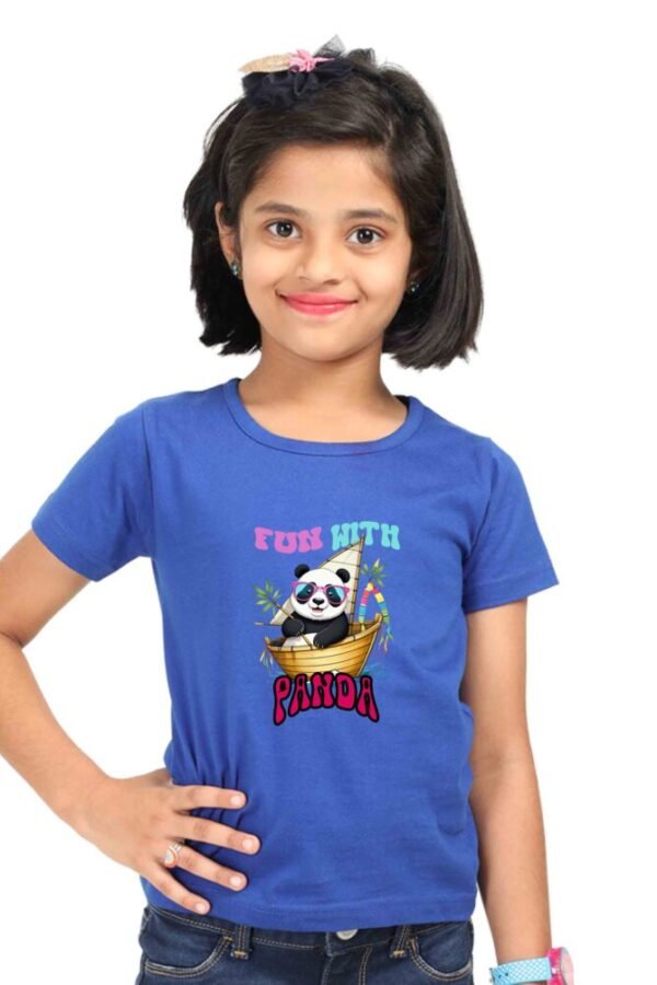 Fun With Panda Girls T-shirt - Image 2