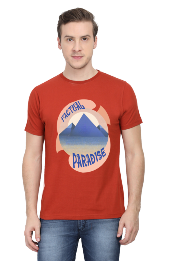 Factual Paradise Men Half Sleeve T-shirt - Image 6