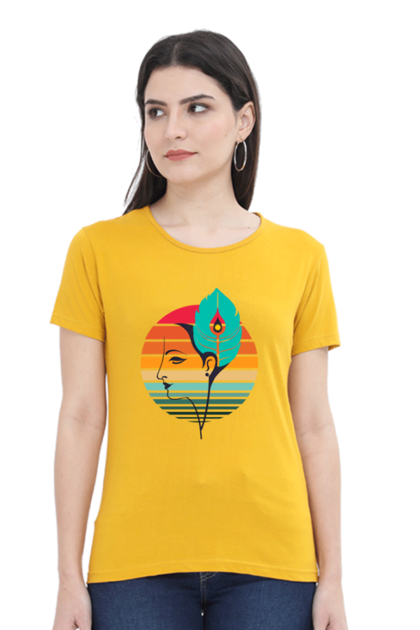 Calmness Women Half Sleeve T-shirt - Image 7