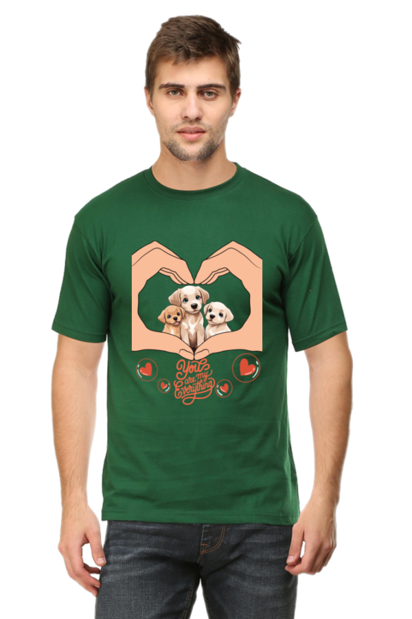 Cute Pups Men Half Sleeve T-shirt - Image 7