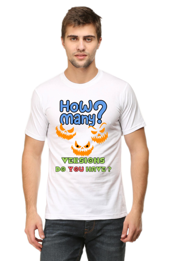 How Many Versions Men Half Sleeve T-shirt - Image 11