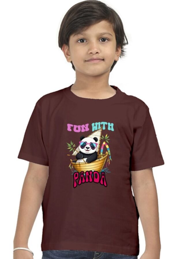 Fun With Panda Boys T-shirt - Image 3