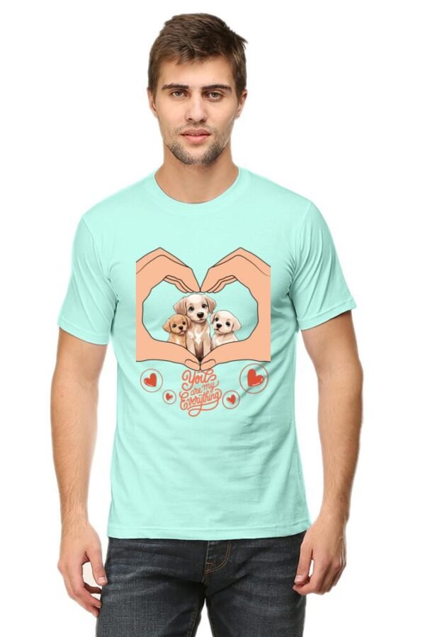 Cute Pups Men Half Sleeve T-shirt - Image 11
