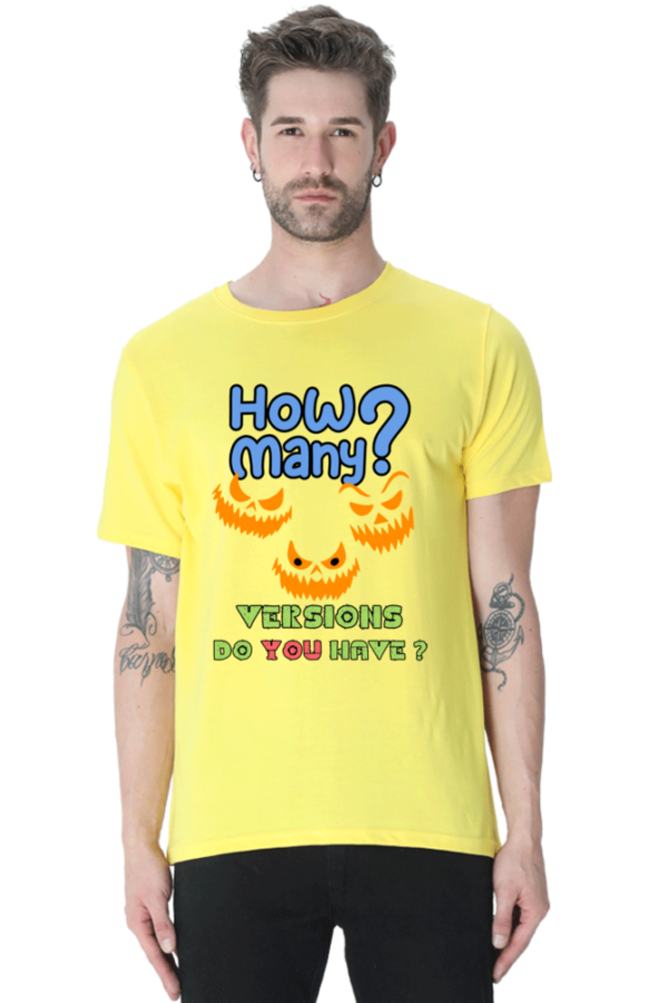 How Many Versions Men Half Sleeve T-shirt - Image 6