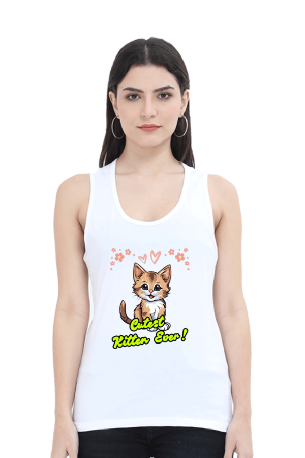 Cute Cat Women Tanktop - Image 7