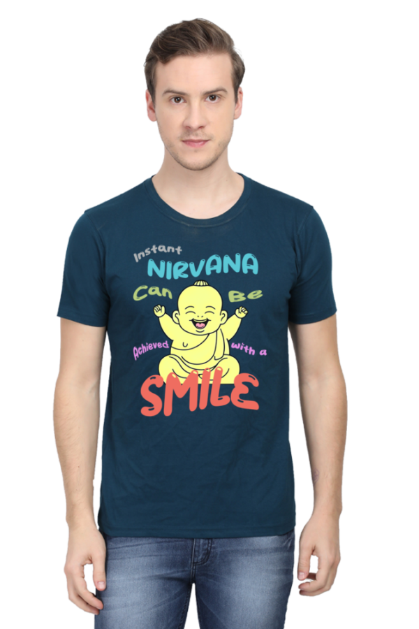 Instant Nirvana Men Half Sleeve T-shirt - Image 3