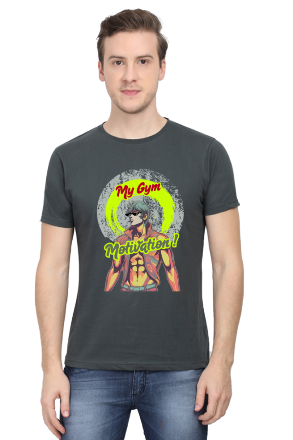 Gym Motivation Men Half Sleeve T-shirt - Image 5