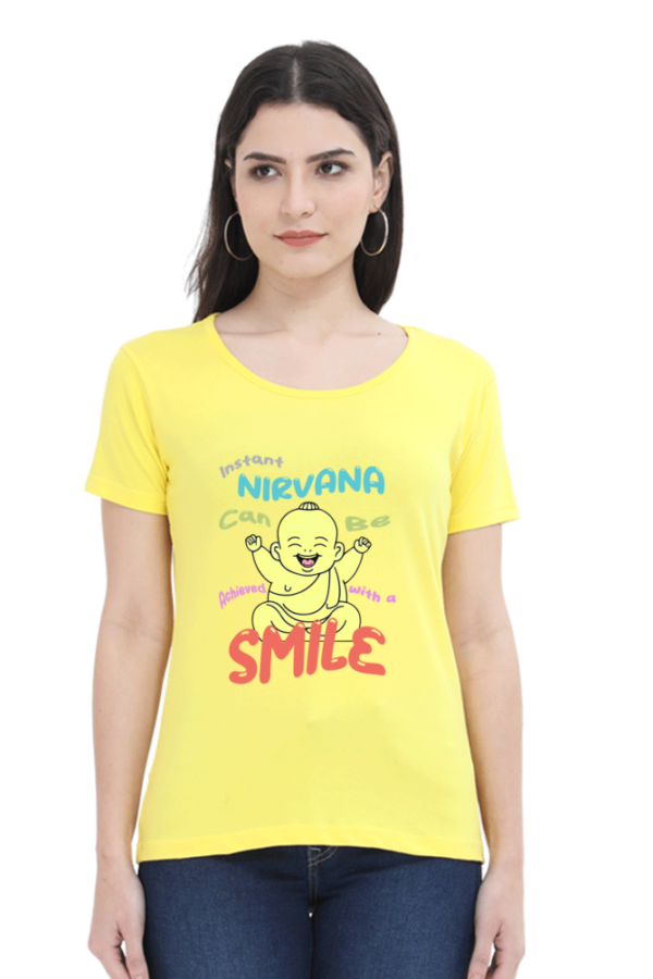 Achieve Nirvana Women Half Sleeve T-shirt - Image 6