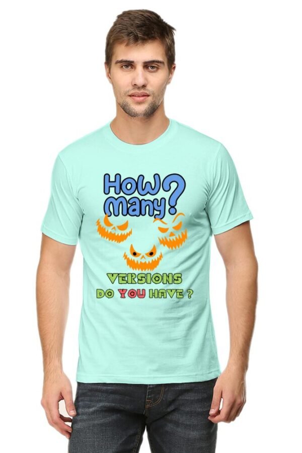 How Many Versions Men Half Sleeve T-shirt - Image 13