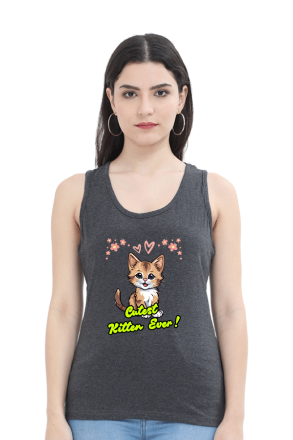 Cute Cat Women Tanktop - Image 3