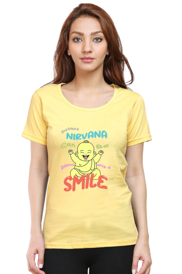 Achieve Nirvana Women Half Sleeve T-shirt - Image 9