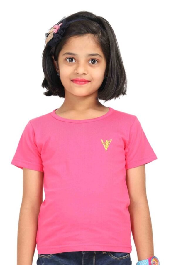 Plain Valiant V Girls T-shirt - Image 7