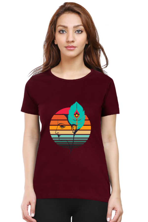 Calmness Women Half Sleeve T-shirt - Image 9