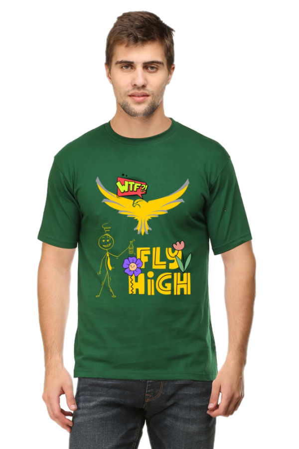 Fly High Delima Men Half Sleeve T-shirt - Image 9