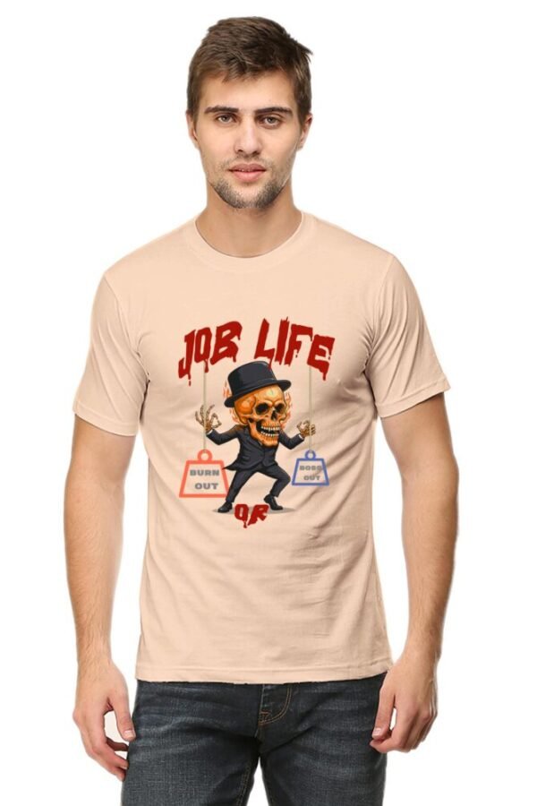 Job Life Men Half Sleeve T-shirt - Image 7