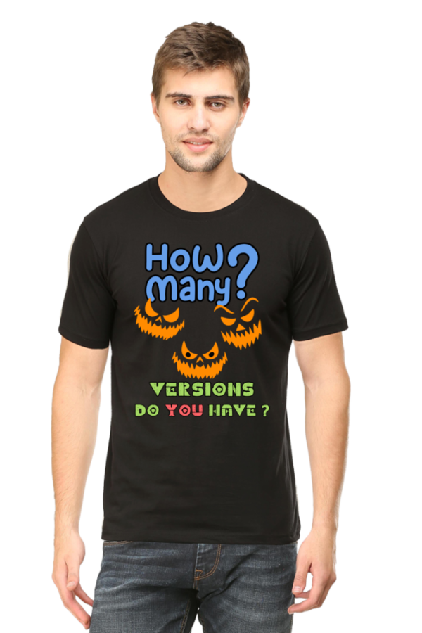 How Many Versions Men Half Sleeve T-shirt - Image 10