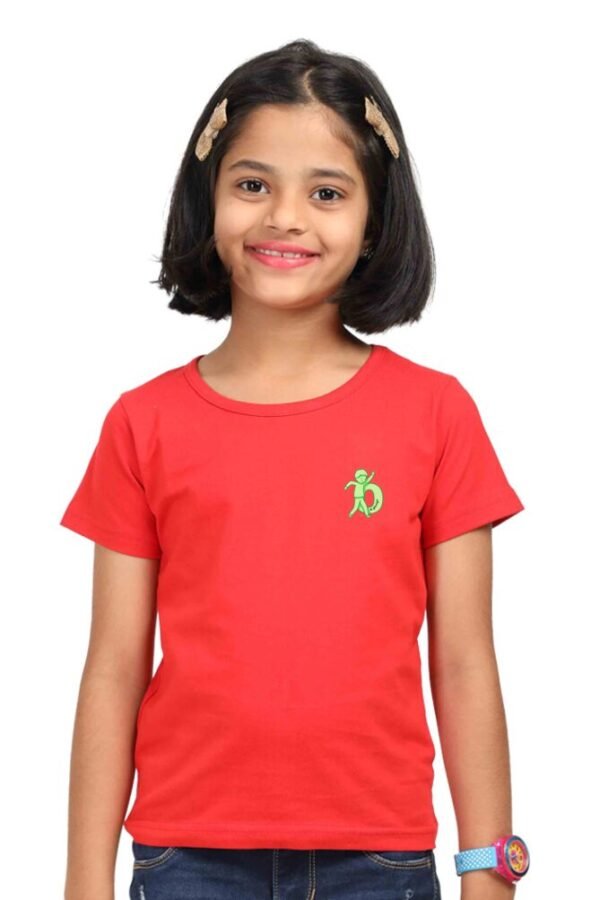 Plain Optimistic O Girls T-shirt - Image 3