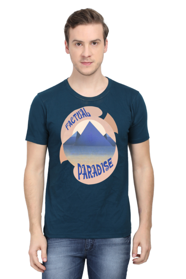 Factual Paradise Men Half Sleeve T-shirt - Image 7