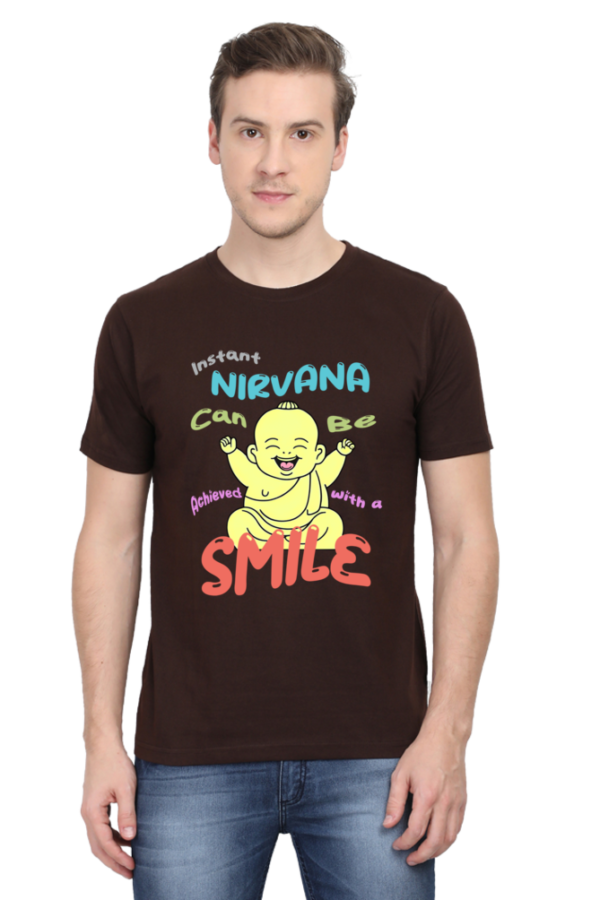 Instant Nirvana Men Half Sleeve T-shirt - Image 4