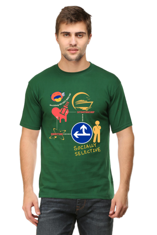Relationship Goal Men Half Sleeve T-shirt - Image 7