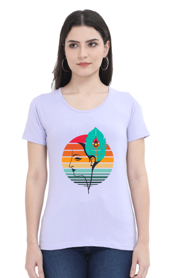 Calmness Women Half Sleeve T-shirt - Image 5