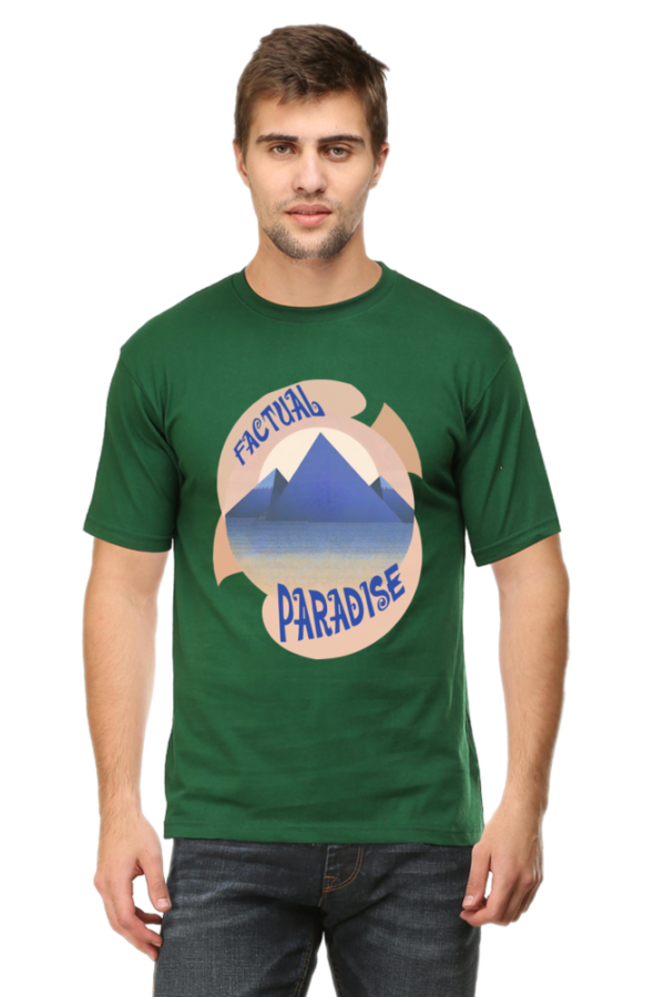Factual Paradise Men Half Sleeve T-shirt - Image 9