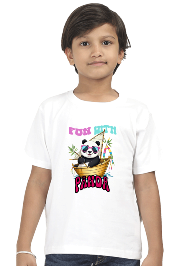 Fun With Panda Boys T-shirt - Image 7