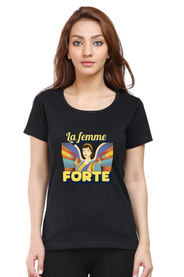 Strong Women Half Sleeve T-shirt - Image 10