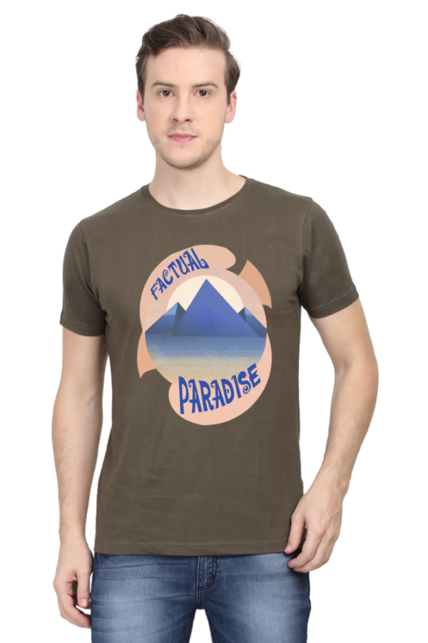 Factual Paradise Men Half Sleeve T-shirt - Image 5