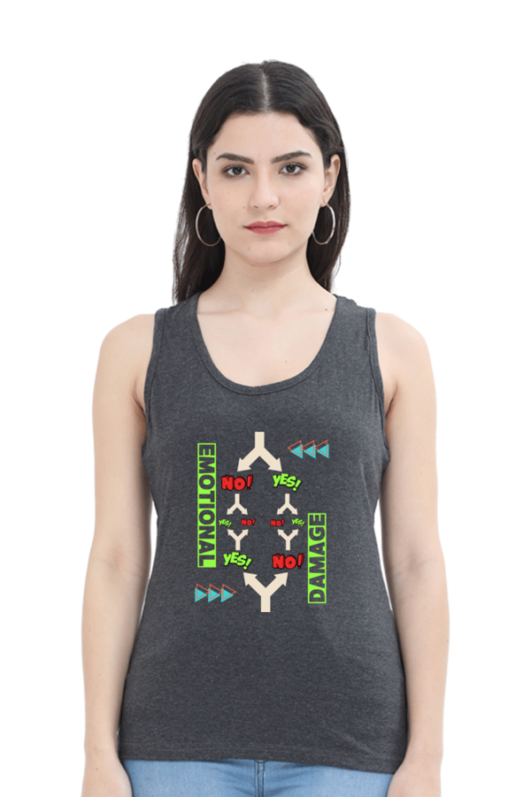 Emotional Damage Women Tanktop - Image 3