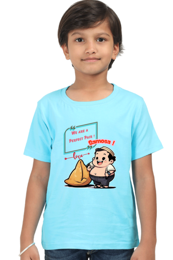 Samosa Lover Boys T-shirt - Image 2