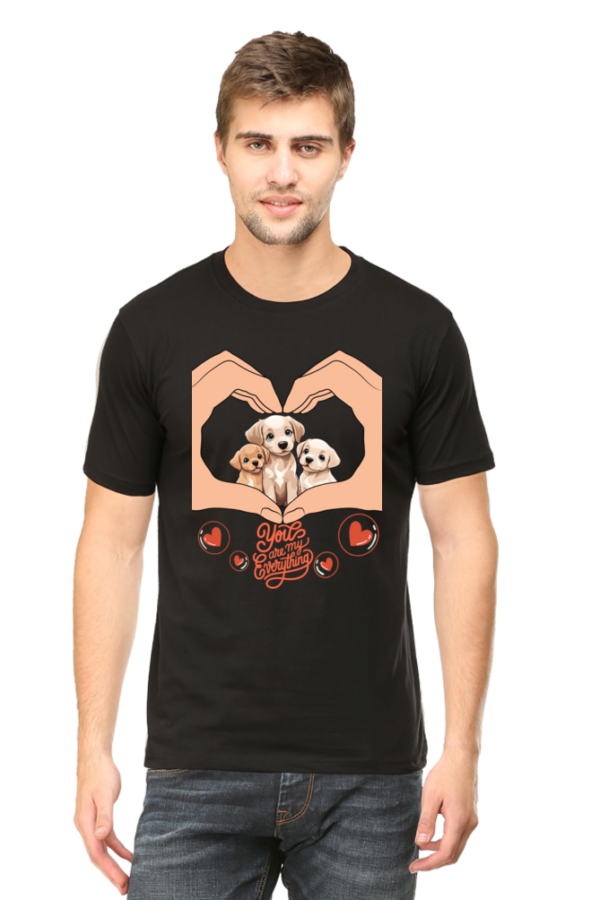 Cute Pups Men Half Sleeve T-shirt - Image 8