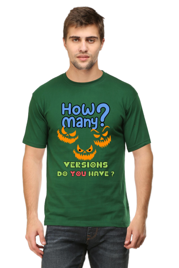 How Many Versions Men Half Sleeve T-shirt - Image 7