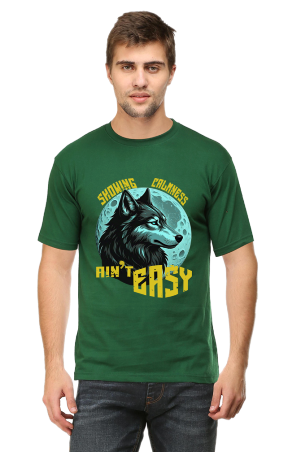 Showing Calmness Ain't Easy Men HalfSleeve T-shirt - Image 8