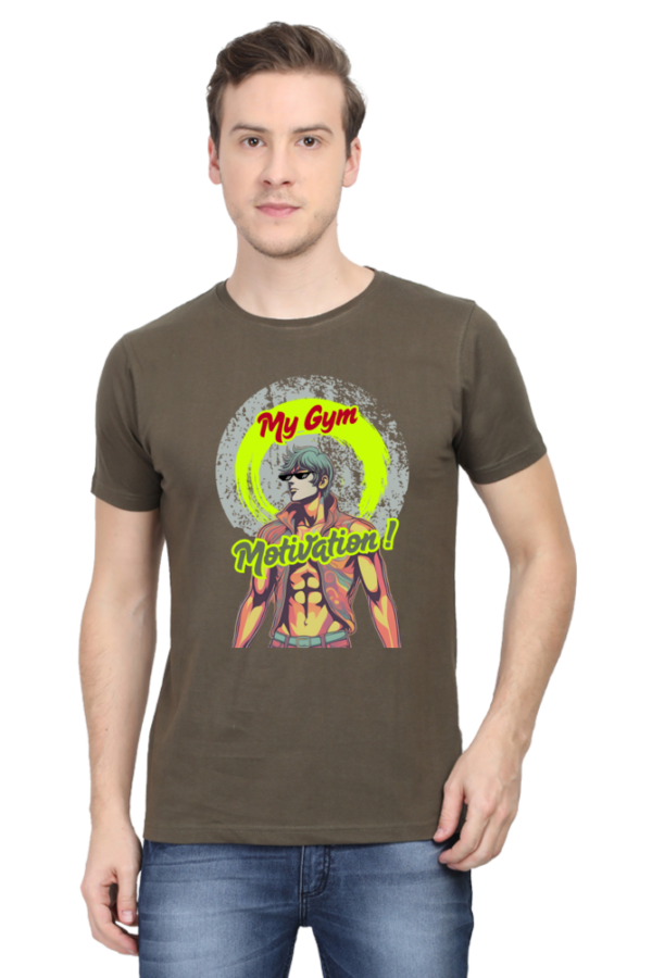 Gym Motivation Men Half Sleeve T-shirt - Image 12