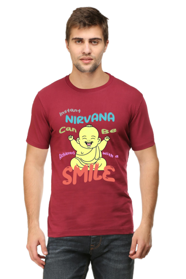 Instant Nirvana Men Half Sleeve T-shirt - Image 6