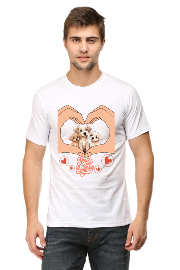 Cute Pups Men Half Sleeve T-shirt - Image 9