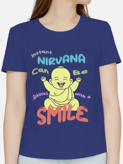 Achieve Nirvana Women Half Sleeve T-shirt