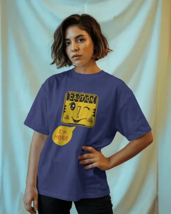 Caution_Im Here_Royal Blue