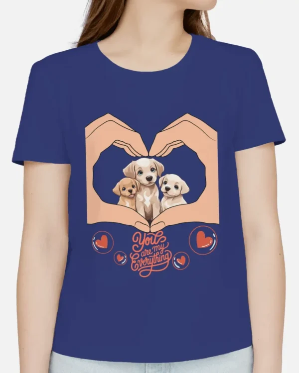 Cute Puppies_Royal Blue