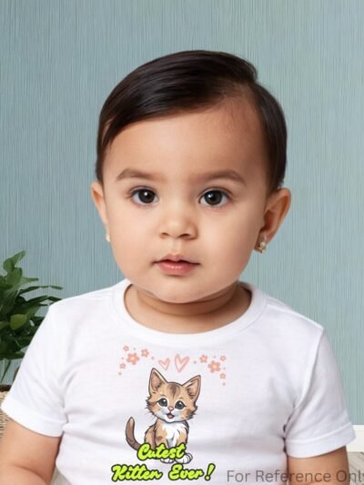 Cutest Kitten Ever Girls T-shirt