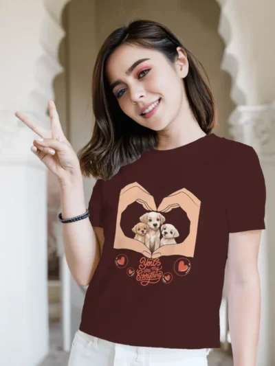 Cute puppies Maroon
