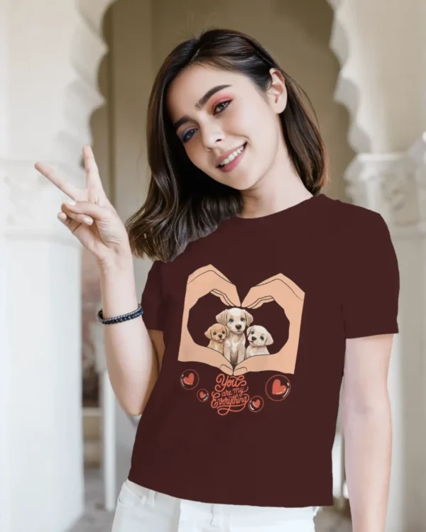 Cute puppies Maroon