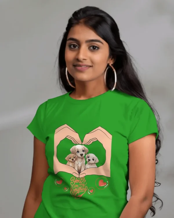 Cute puppies_flag Green