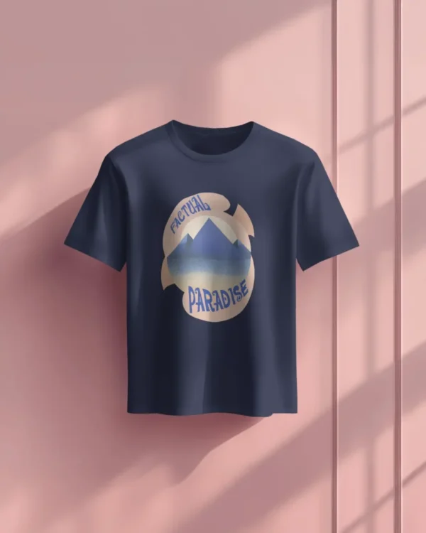 Factual Paradise_Navy Blue
