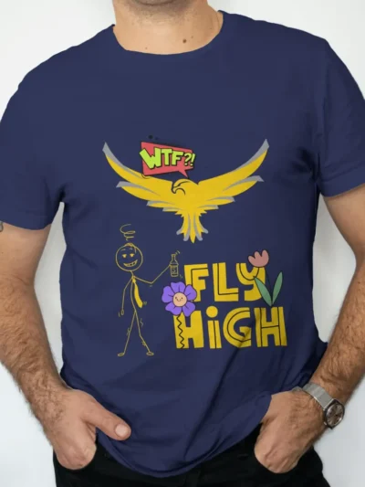 Fly High__Navy Blue