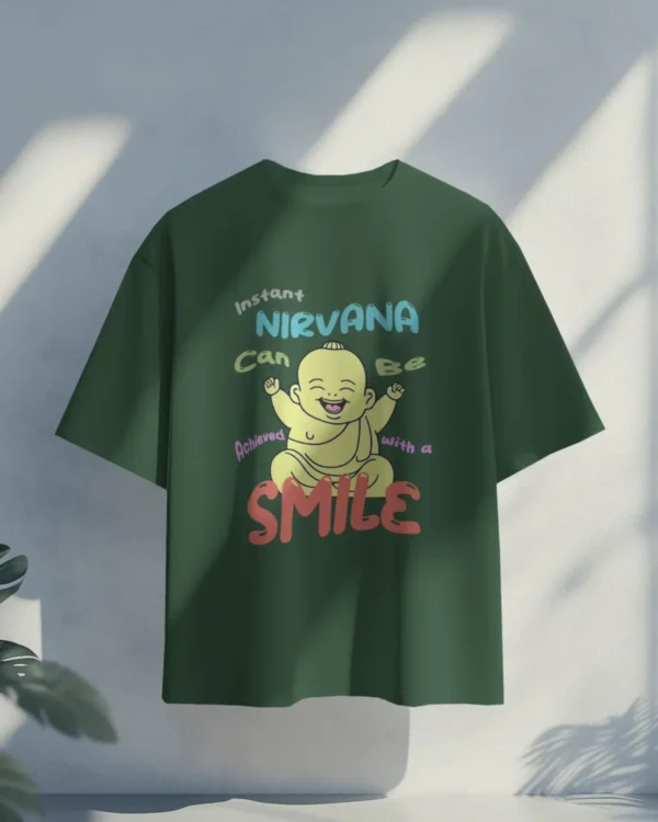 Nirvana Smile_Bottle Green