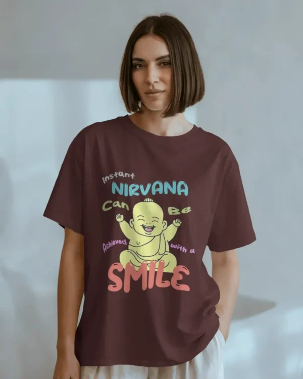 Nirvana Smile_Maroon